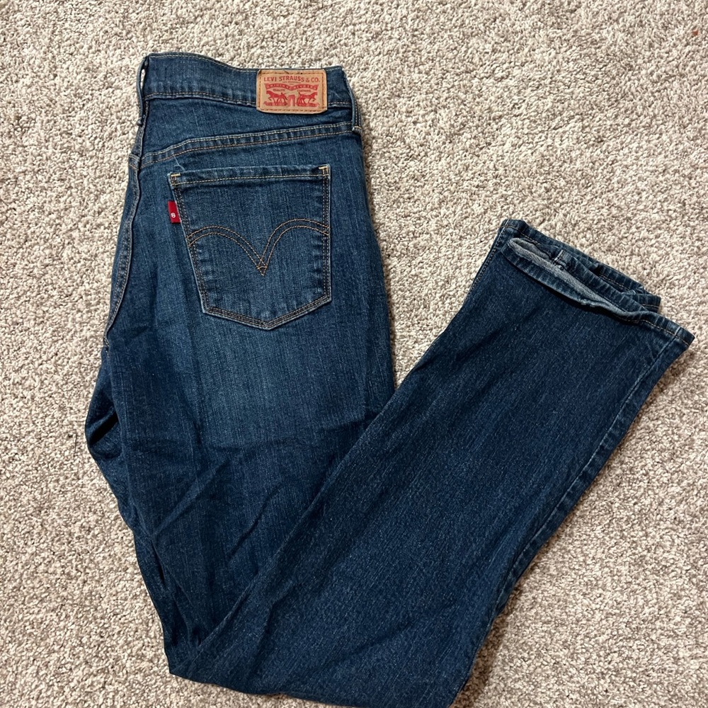 Levi's Blue Straight Jeans Classic Style
